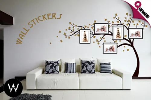 For QR59 Decorate your Home or Office Interior with Amazing Wall Stickers! (QR120 Value)